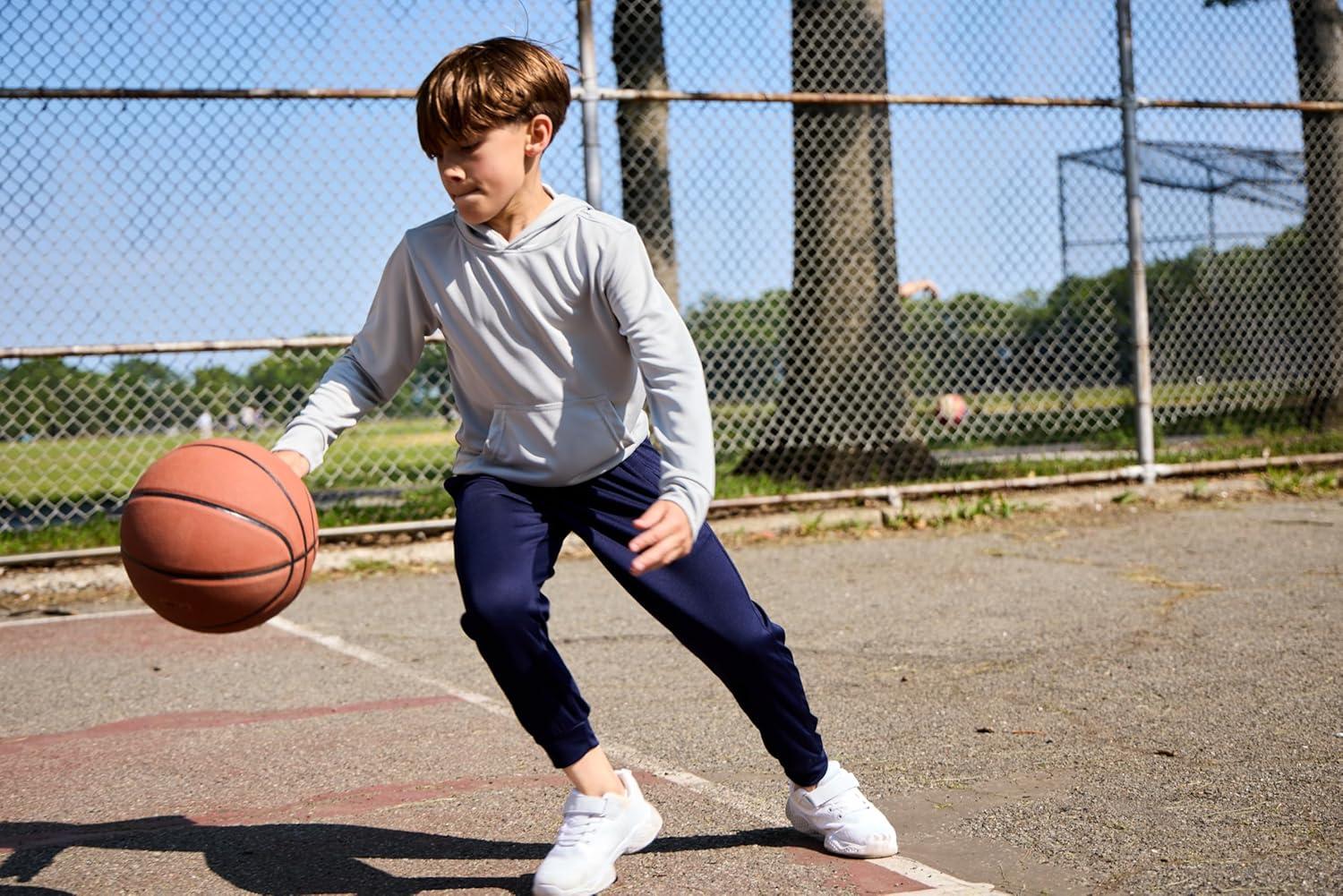 imagePURE CHAMP 3 Pack Mesh Boys Hoodies Active Athletic Quick Dry Pullover Hoodies For Boys Essentials Hoodie Lightweight 420Set 4